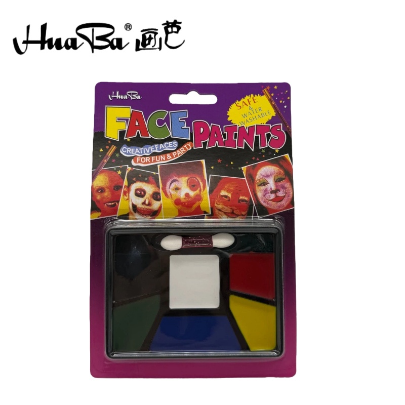 画芭Huaba  跨境儿童脸部彩绘 身体彩绘 派对妆舞台妆 万圣节脸彩 详情3