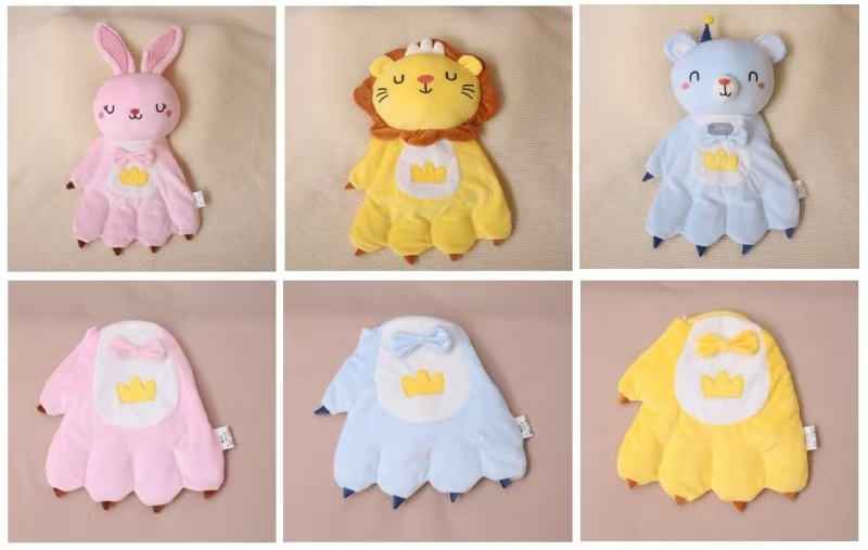 毛绒卡通公仔新款拍手哄娃神器，卡通公仔毛绒包包