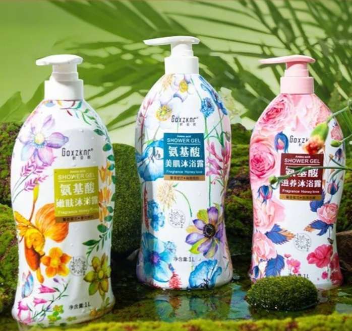 Gezini Amino Acid Body Wash 1000ML Long-lasting Fragrance Household Large Capacity perfume Body Wash Manufacturer wholesale