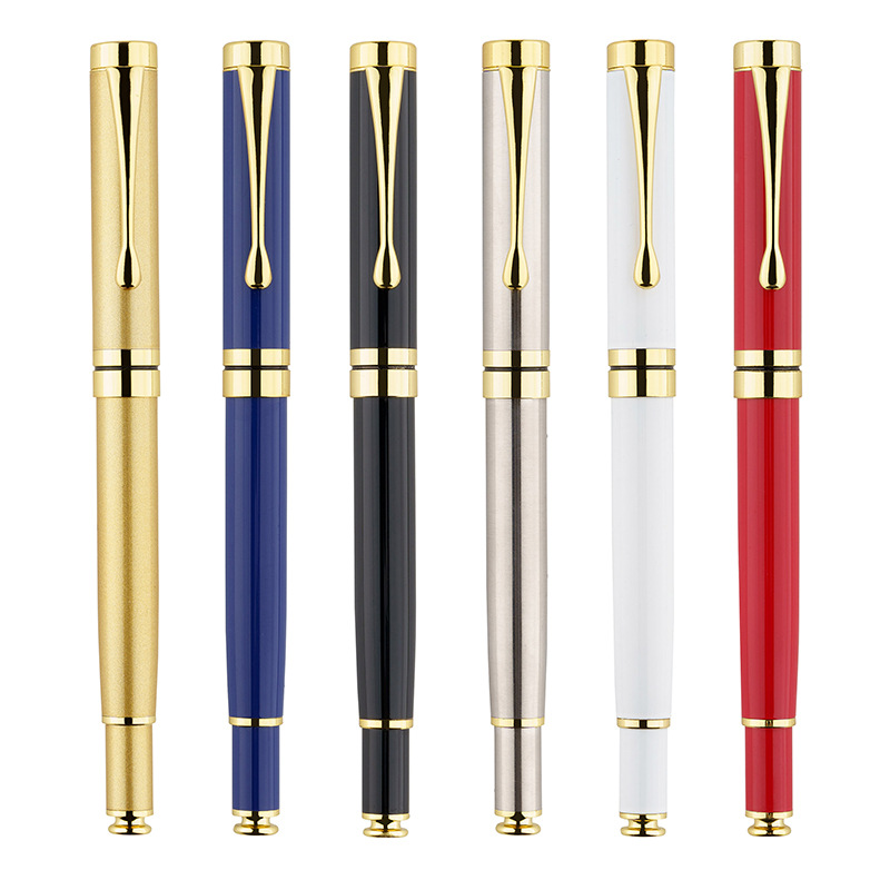 High-end all-metal ballpoint pens, high-end gift pens, suitable for gift-giving, printing and advertising ballpoint pens Item Picture