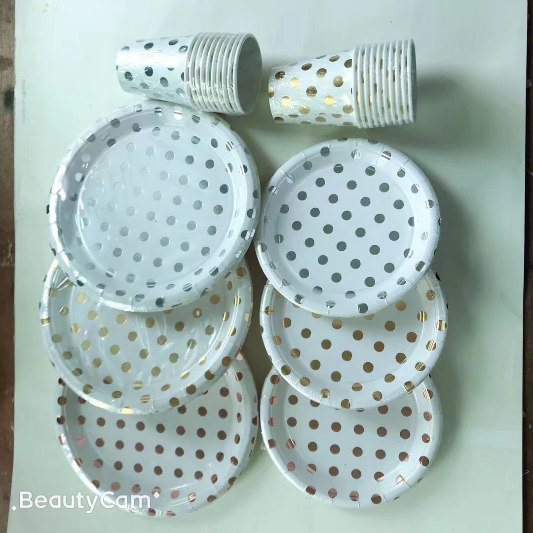 纸质纸盘，杯子