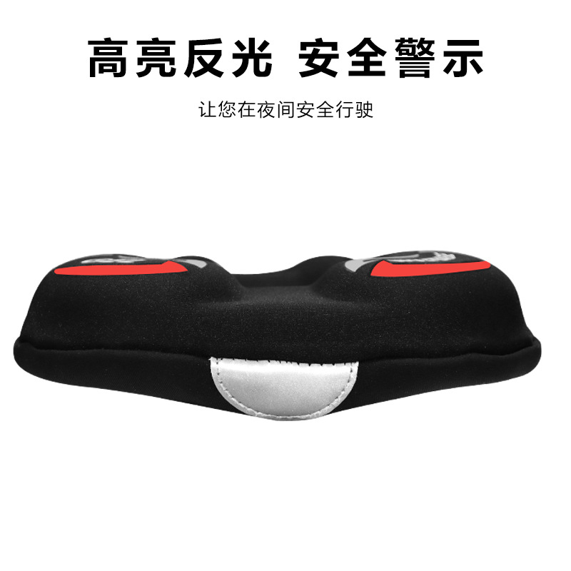 Soft silicone rubber thickened bicycle seat cover, road bike bicycle seat cover equipment accessories, mountain bike seat cover pic 4