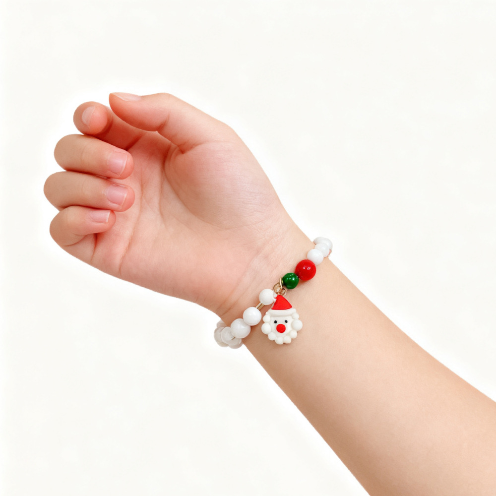 品牌YOZO手链分类型号文创手链A-11热销儿童手链圣诞节饰品首饰卡通麋鹿小女孩礼物节日派YOZO手链分类型号文创手链美