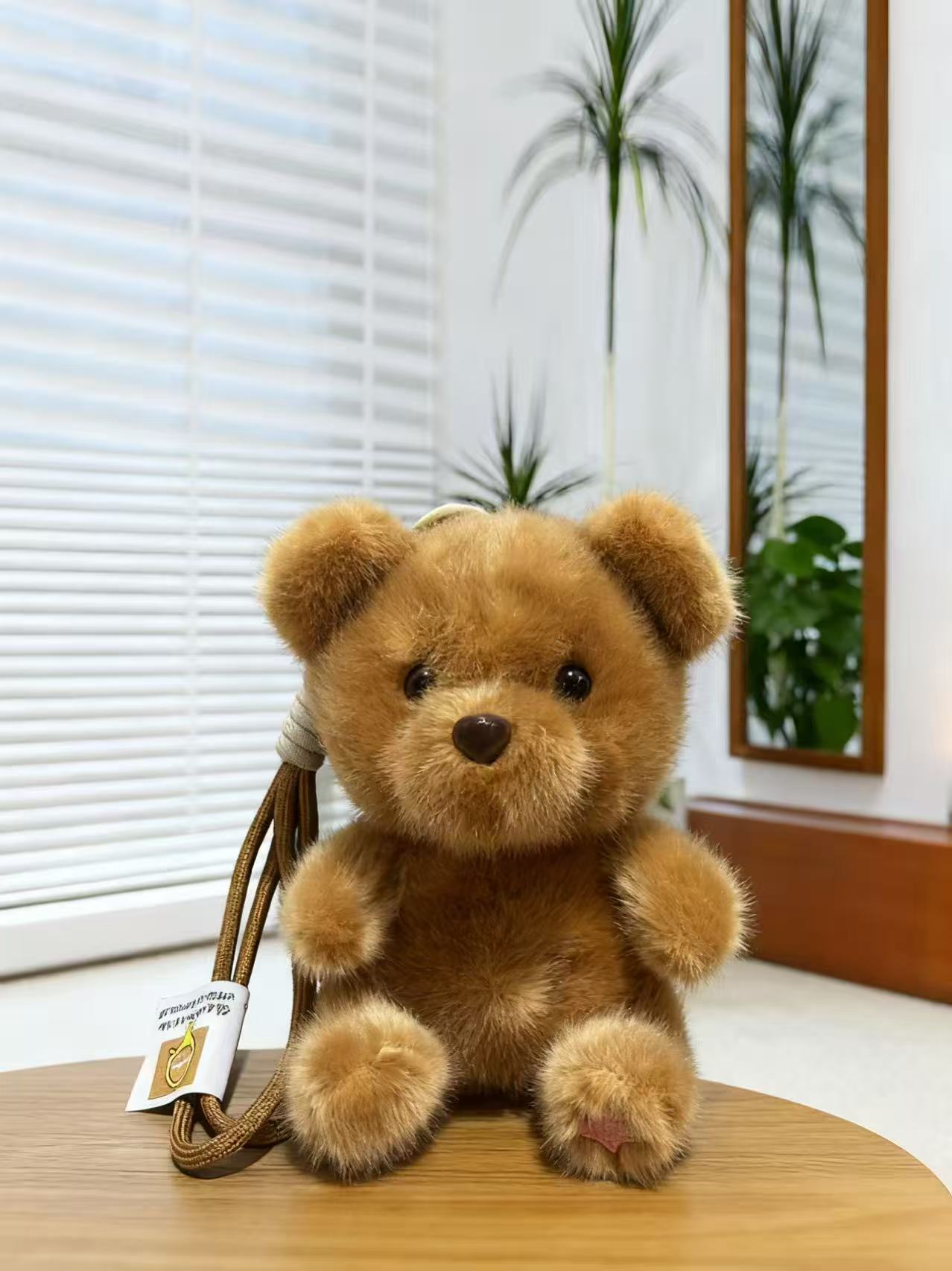 Cartoon animal figurine table companion doll figurine, cute plush toy companion doll details Picture