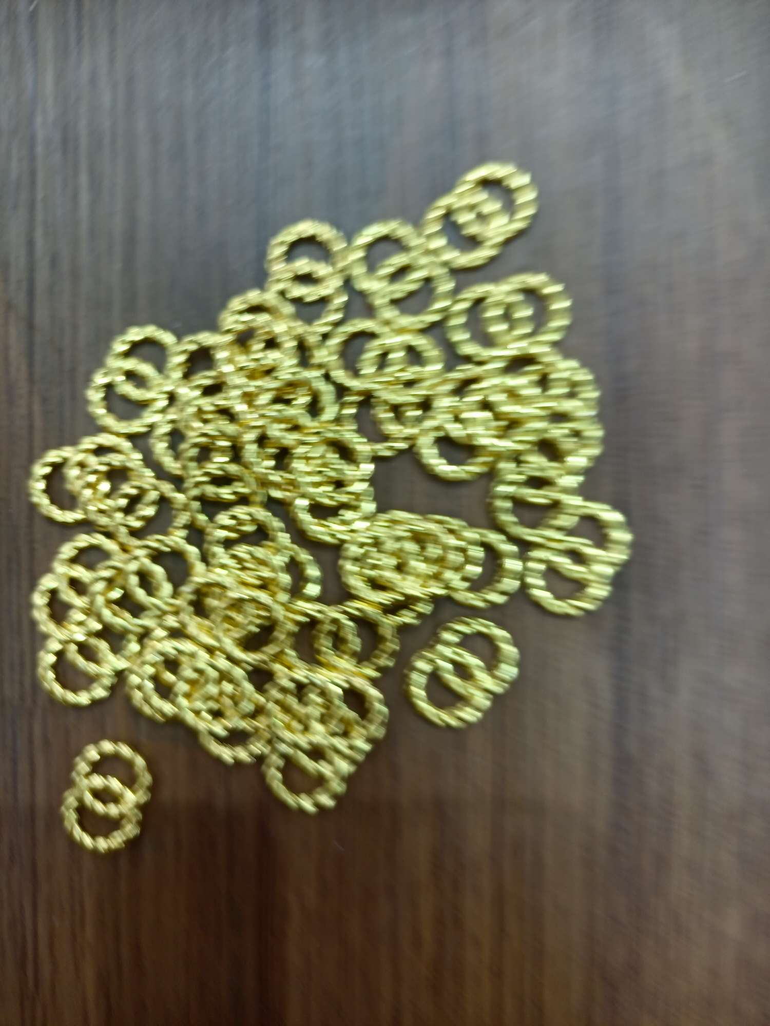 艺丹锌合金饰品配件双环配饰火爆热销