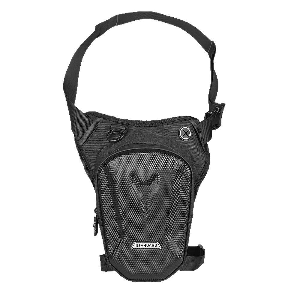 Motorcycle hard shell leg bag, cycling bag, motorcycle crossbody bag, men's waist bag, delivery cross bag, cycling backpack, waterproof pic 8