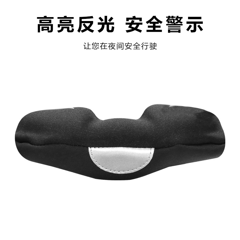 Waterproof and anti-slip silicone thickened mountain bike quick-release saddle cover, bicycle riding accessories Specification image