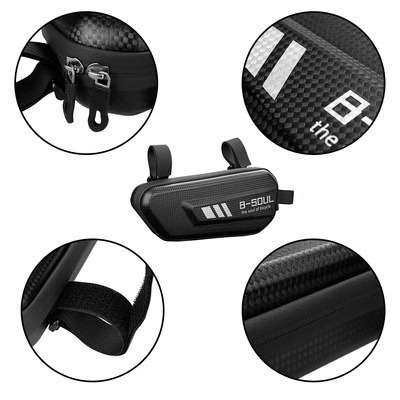 Mountain bike bag, triangle bag, motorcycle hard shell bag, road bike front beam bag, waterproof bag, equipment accessories pic 7