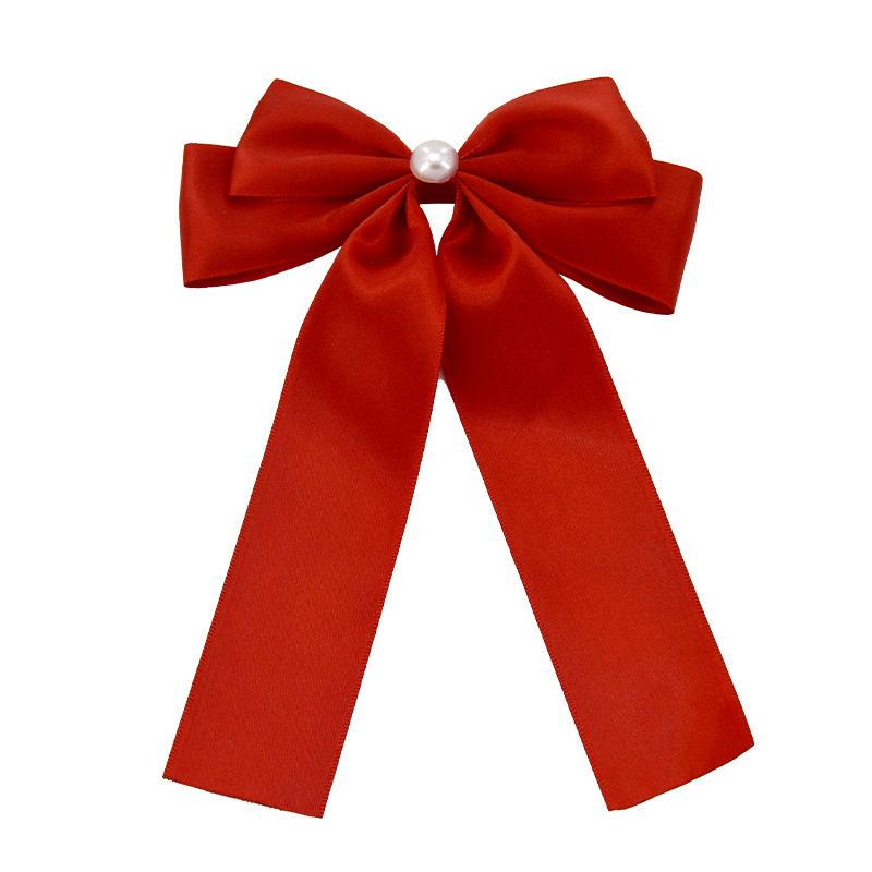 鸭嘴夹新年红色发夹儿童发夹锴之秀饰品鸭嘴夹