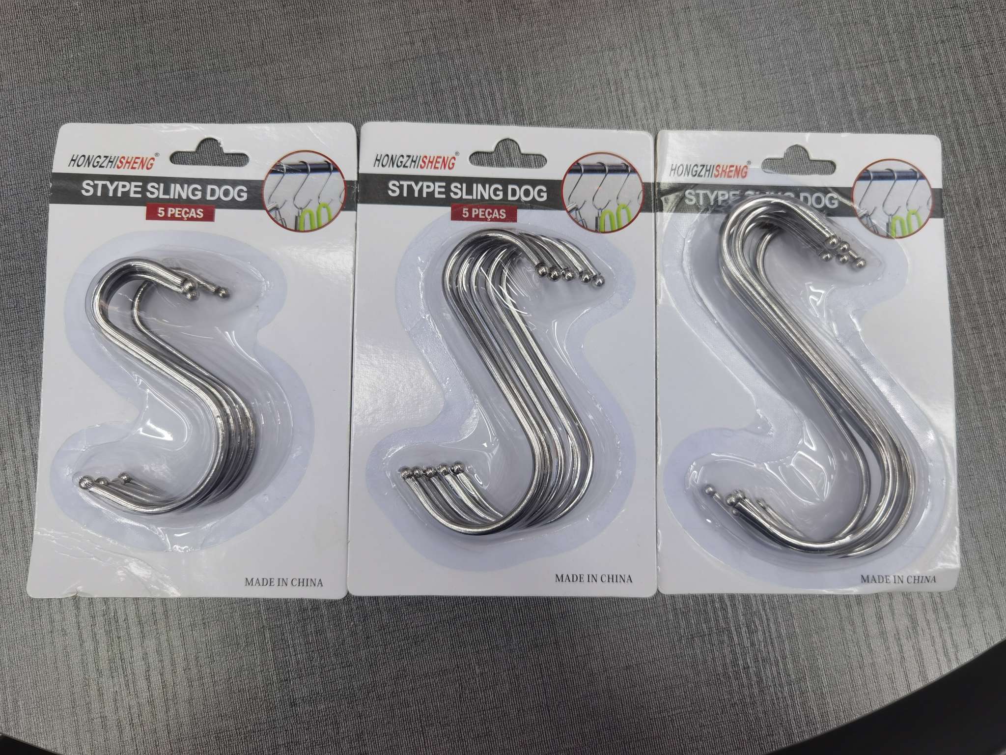 304不锈钢S型挂钩 金属挂衣钩 无痕多功能衣帽挂钩 厨房挂钩