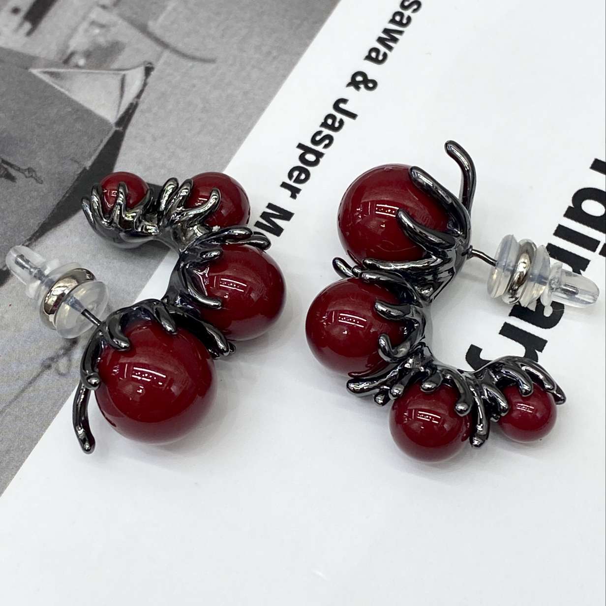 时尚高品耳钉耳饰百搭潮流饰品 一锦地4263