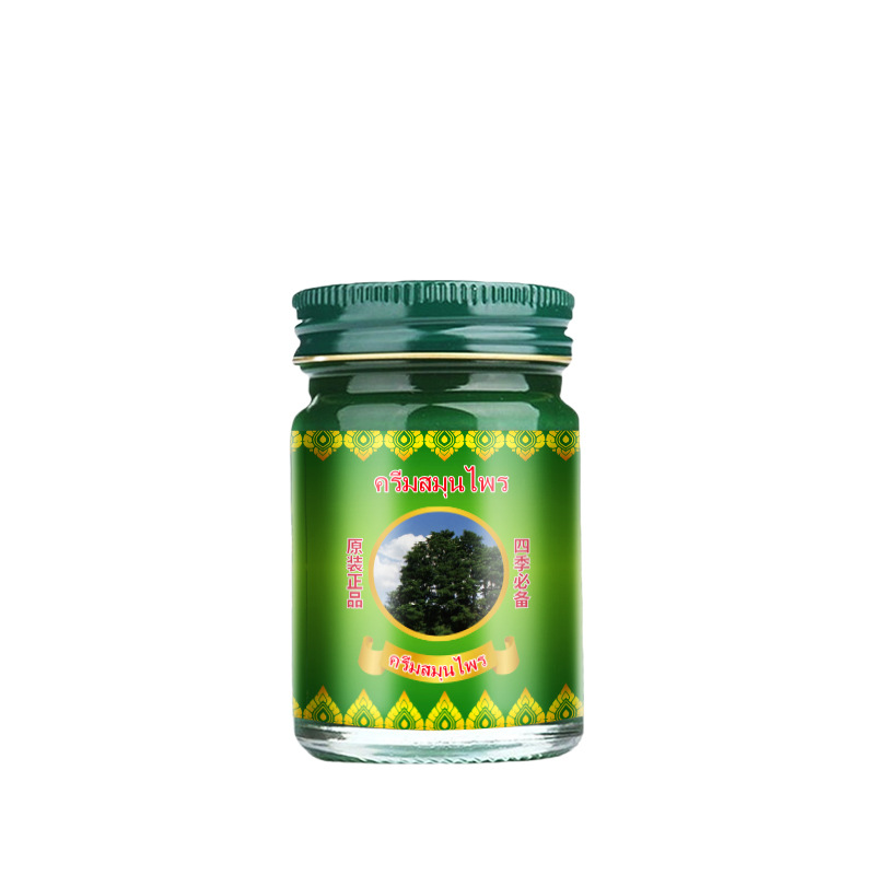 植物萃取清凉膏全家适用晕车青草药膏蚊虫叮咬驱蚊止痒晕车青草膏