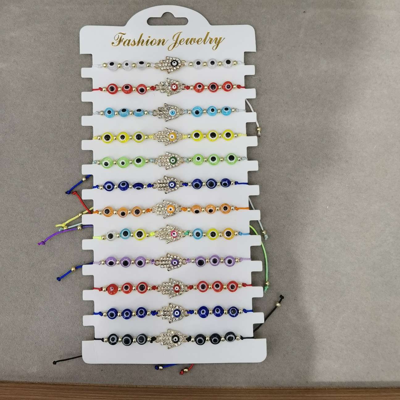 合香珠手串文玩手饰多彩手串手工编织饰品休闲个性手饰男女款