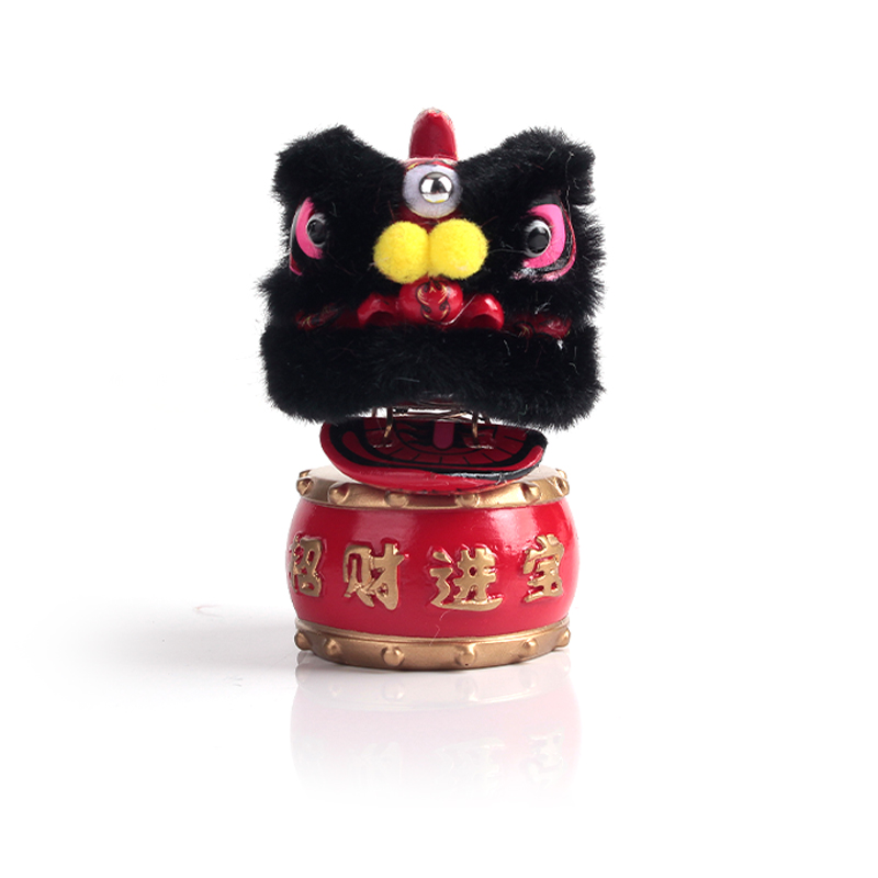 醒狮 狮子摆件 国潮舞狮醒狮创意摆件桌面茶桌装饰工艺品生日礼物详情图19