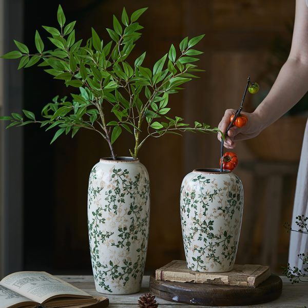 A painstakingly designed blue and white porcelain with a ceramic seal details Picture