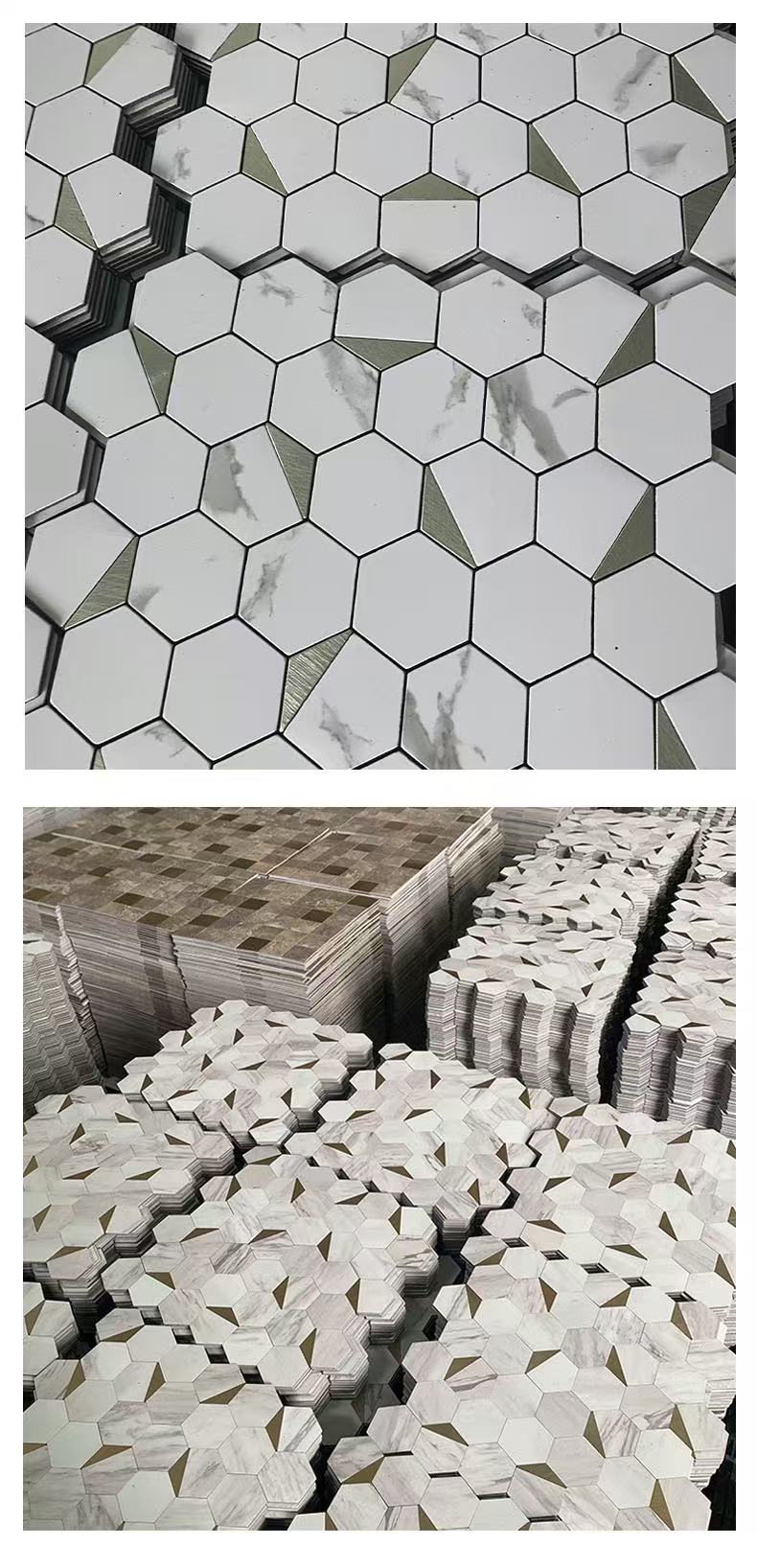 防水现代塑料PU墙砖厨房贴纸3D聚氯乙烯不干胶滴模剥离贴安装家用详情11
