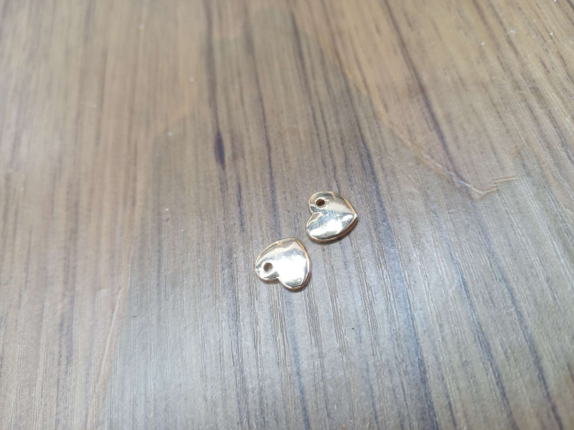 艺丹锌合金饰品配件小桃心吊坠火爆热销