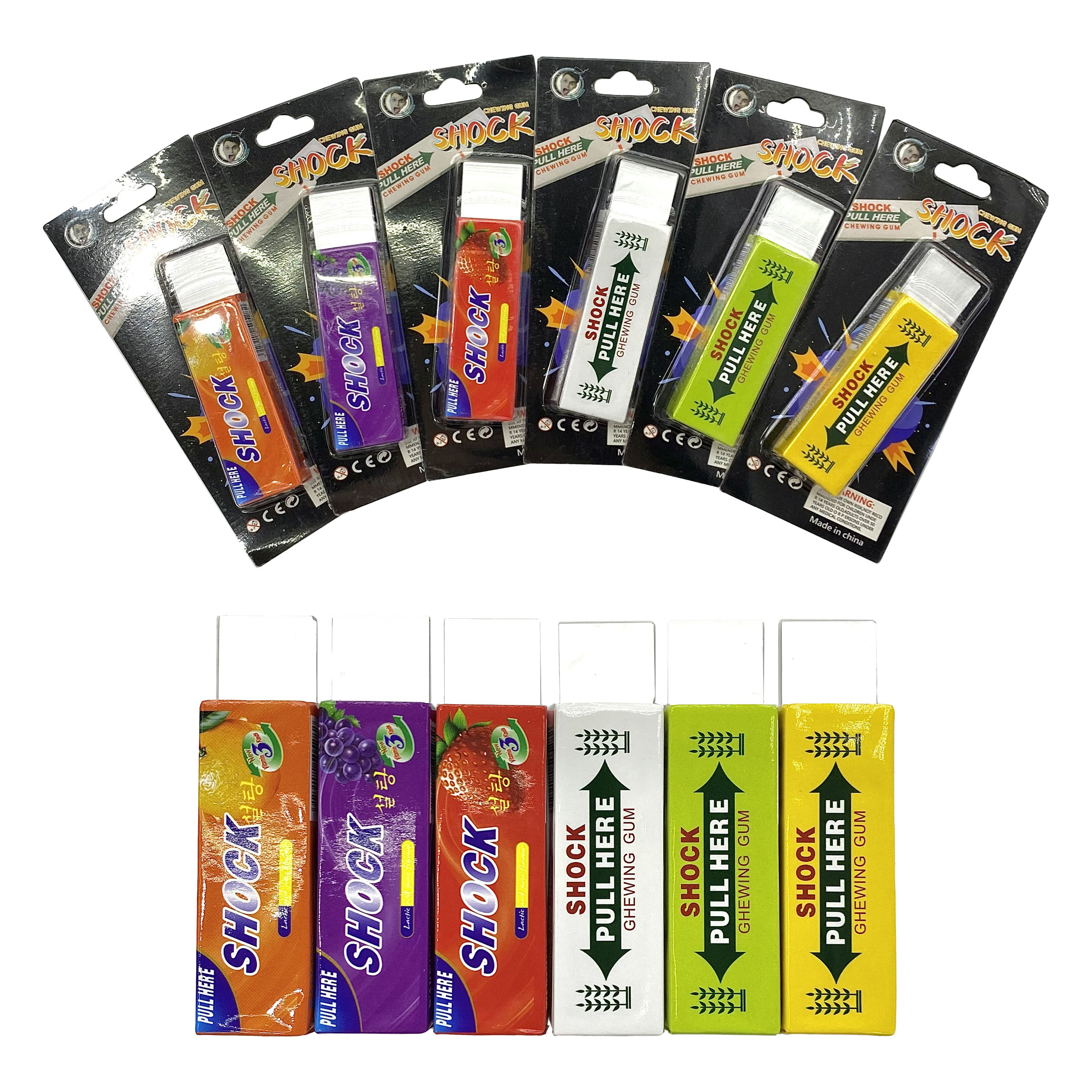 愚人节玩具电人口香糖 新奇特恶搞道具 批发触电整人带电口香糖详情1