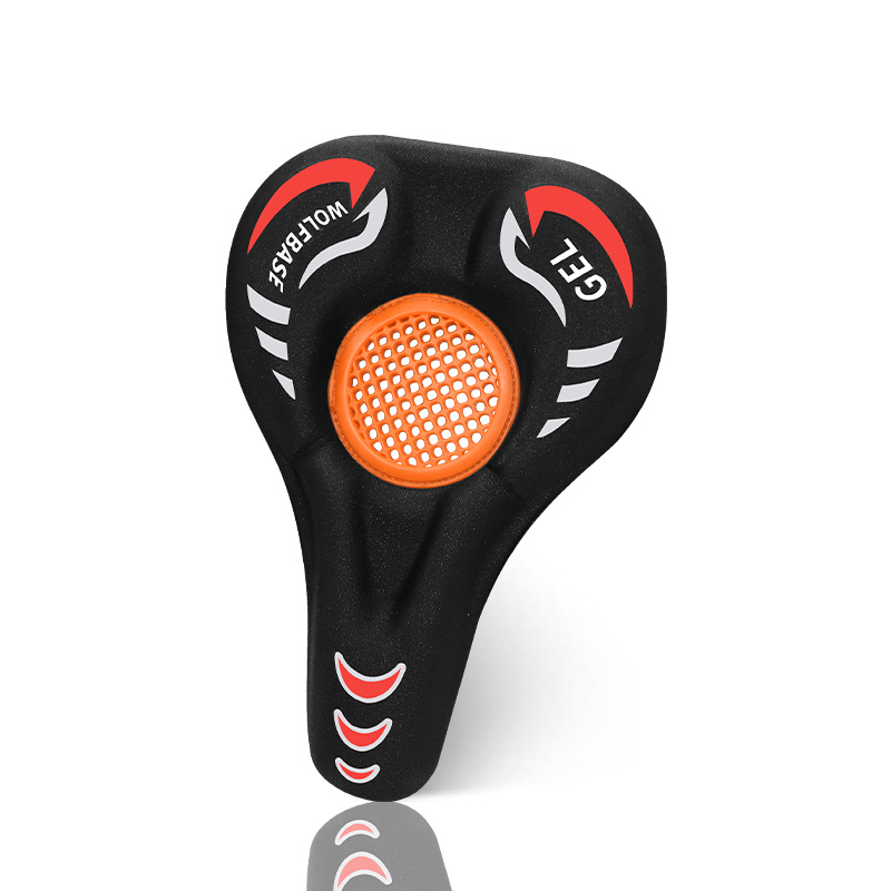 Soft silicone rubber thickened bicycle seat cover, road bike bicycle seat cover equipment accessories, mountain bike seat cover Item Picture