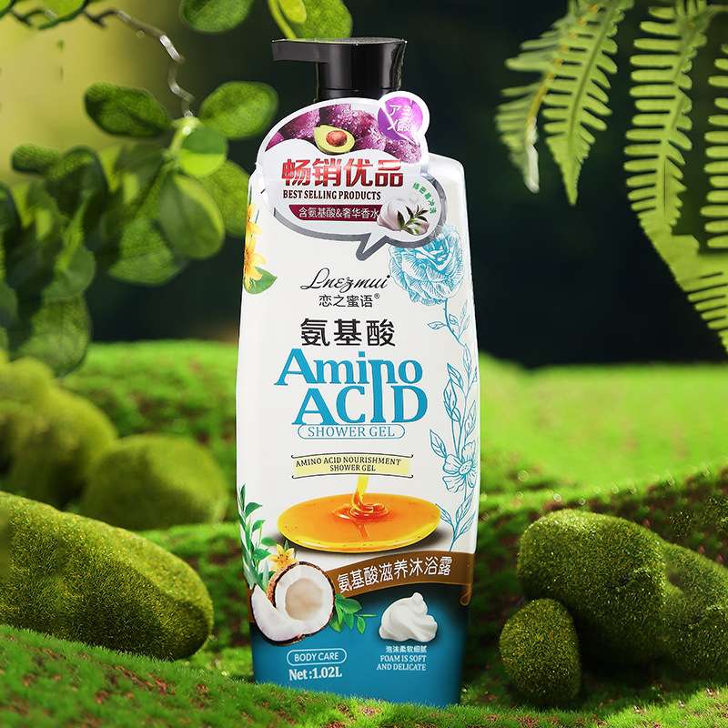 1000ML Love Honey Language Amino Acid Perfume Body Wash, long-lasting fragrance, deep cleansing, skin rejuvenation and beauty body wash Item Picture