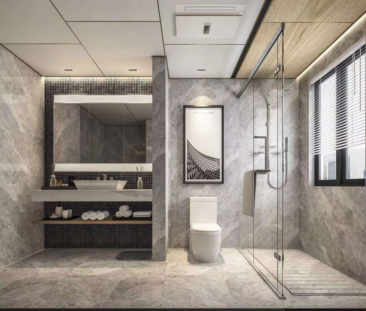 Youbang 5K wood large board Youbang ceiling panels