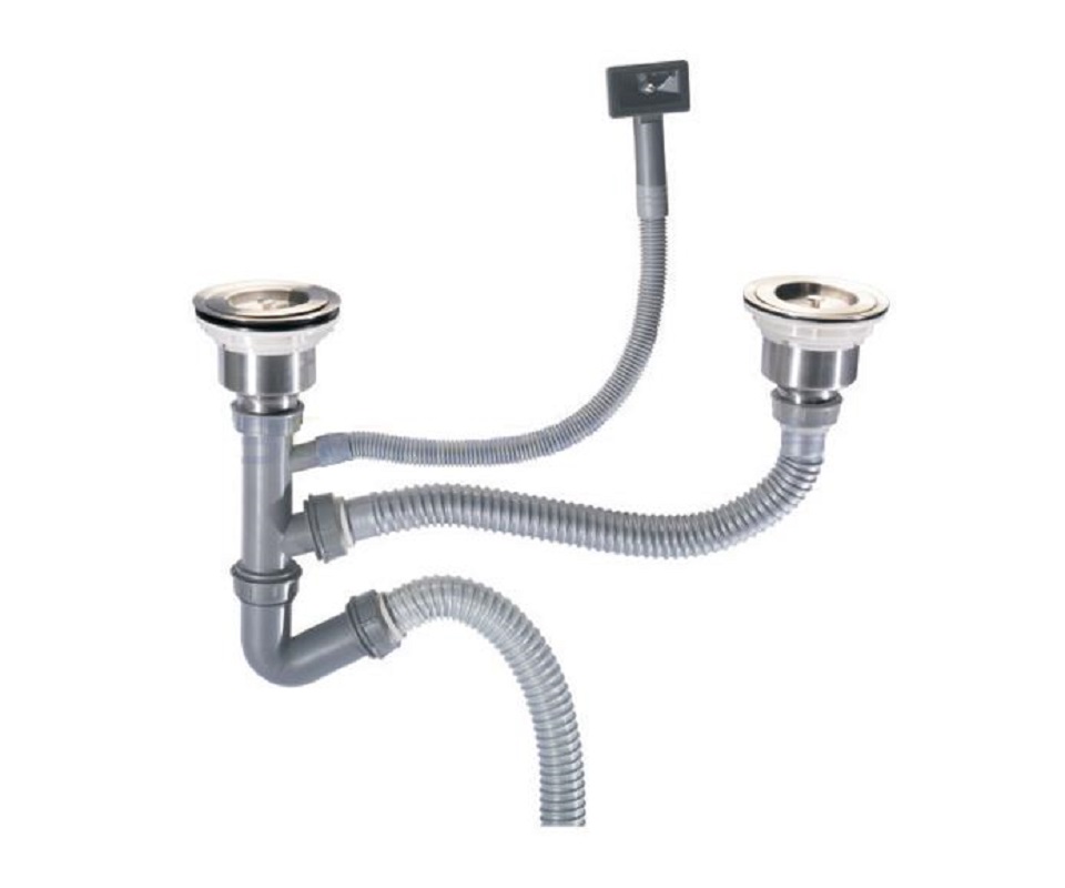 厨房水龙头下水管多接口