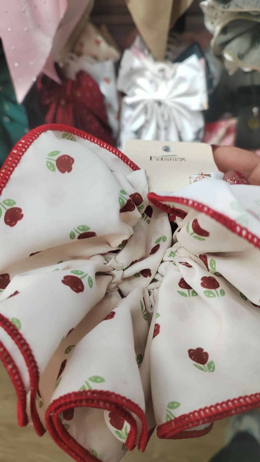 新年红色儿童发夹发饰鸭嘴夹头饰发夹发饰品可爱发饰品搭配装扮