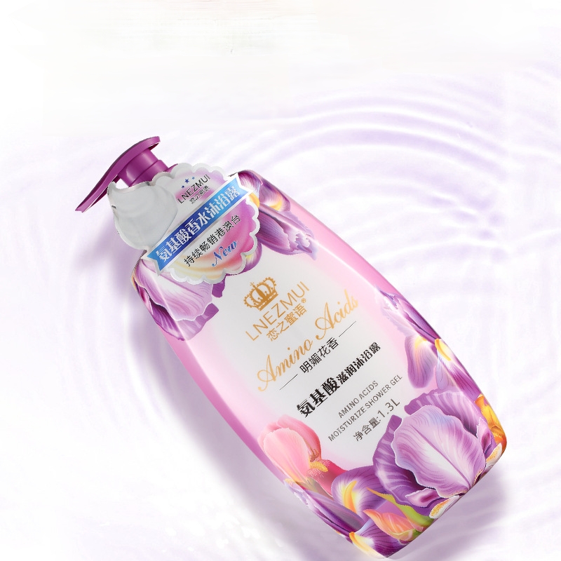 1300ML Love Secret Code Large Bottle Commercial amino Acid Body Wash Long-lasting Fragrance Deep Cleansing Perfume Body Wash Item Picture