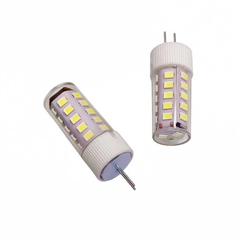 G9 LED pin small bulb, G4 high-brightness energy-saving light source, flicker-free 220V ceramic corn high-voltage bulb details Picture