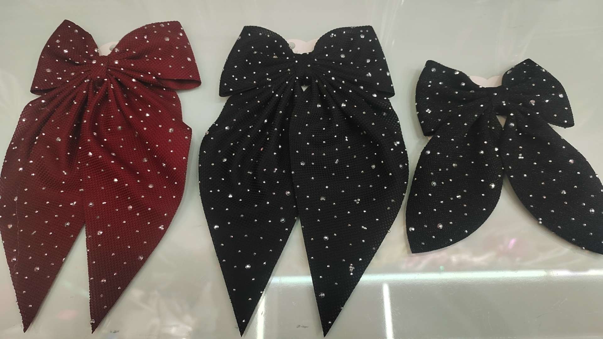 新年红色儿童发夹发饰鸭嘴夹头饰可爱发夹发饰品女童发夹装饰