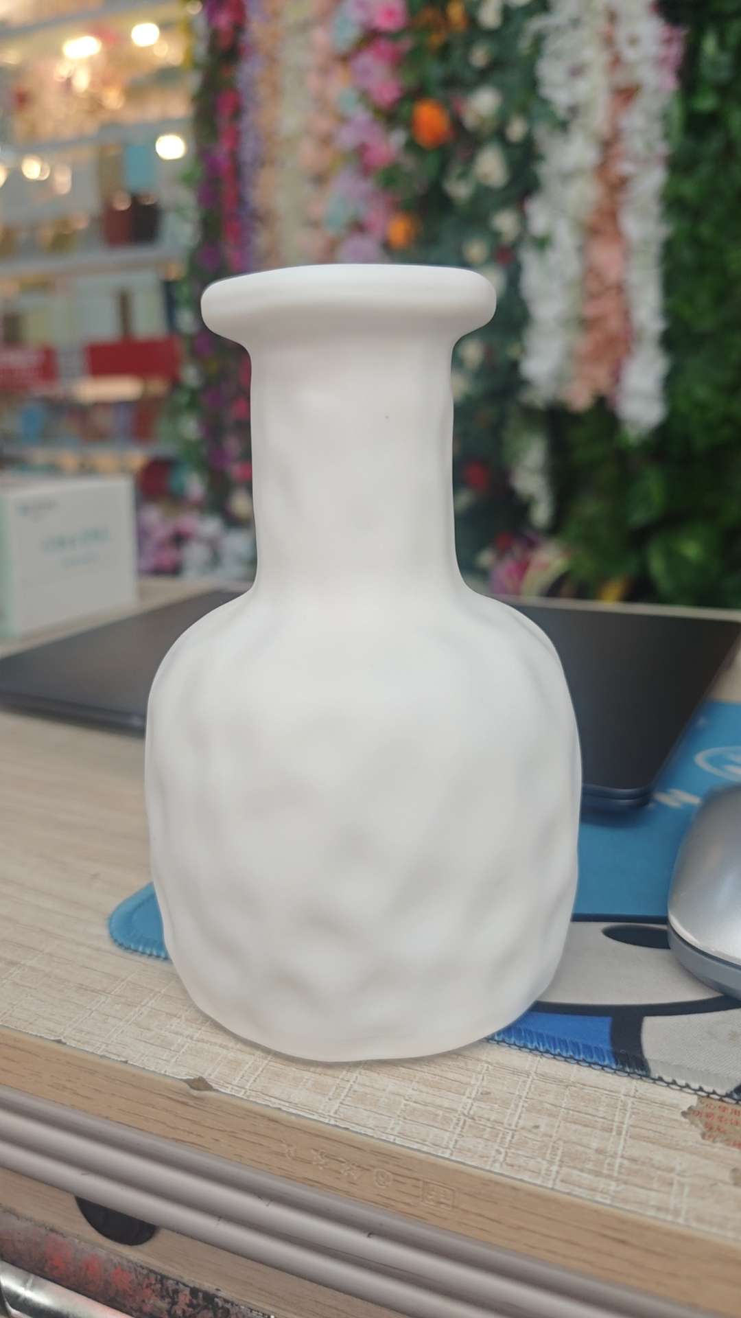 Artificial flowers, fake flowers, fresh plastic flowerpots, tabletop bonsai, dining table, living room, entrance hall, flower arrangement ornaments, can hold water, fresh flower vases detail image 3