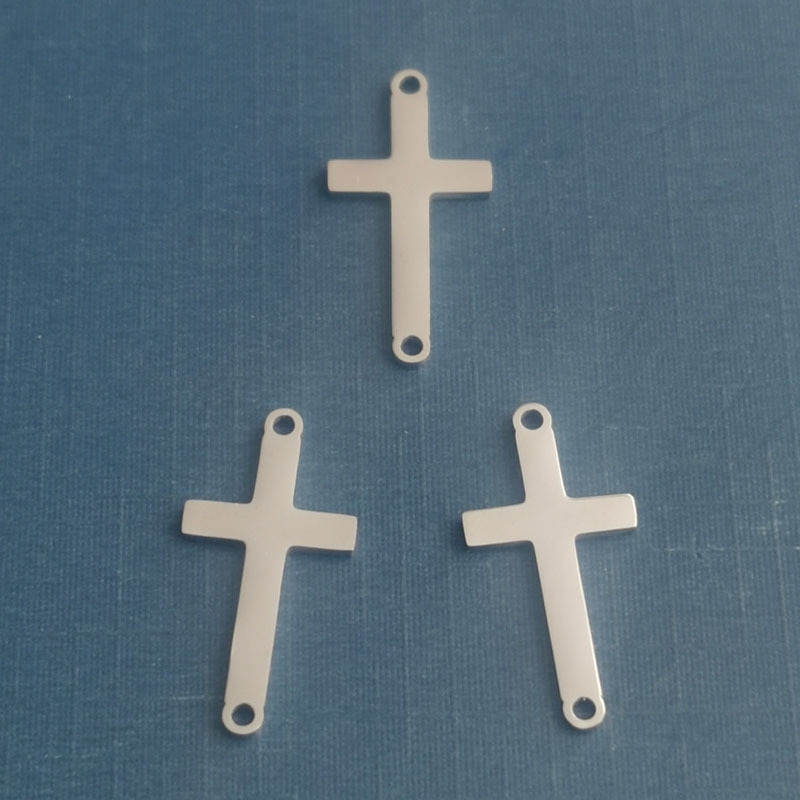 Stainless steel titanium steel bracelet accessories, connectors, ornaments, spider web cross sneakers, Yiwu pendants detail image 5