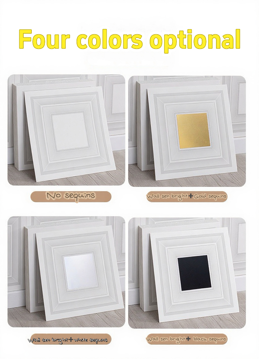 厂家直供高分子3D立体墙板三维板背景墙板阻燃防潮立体墙贴板详情11