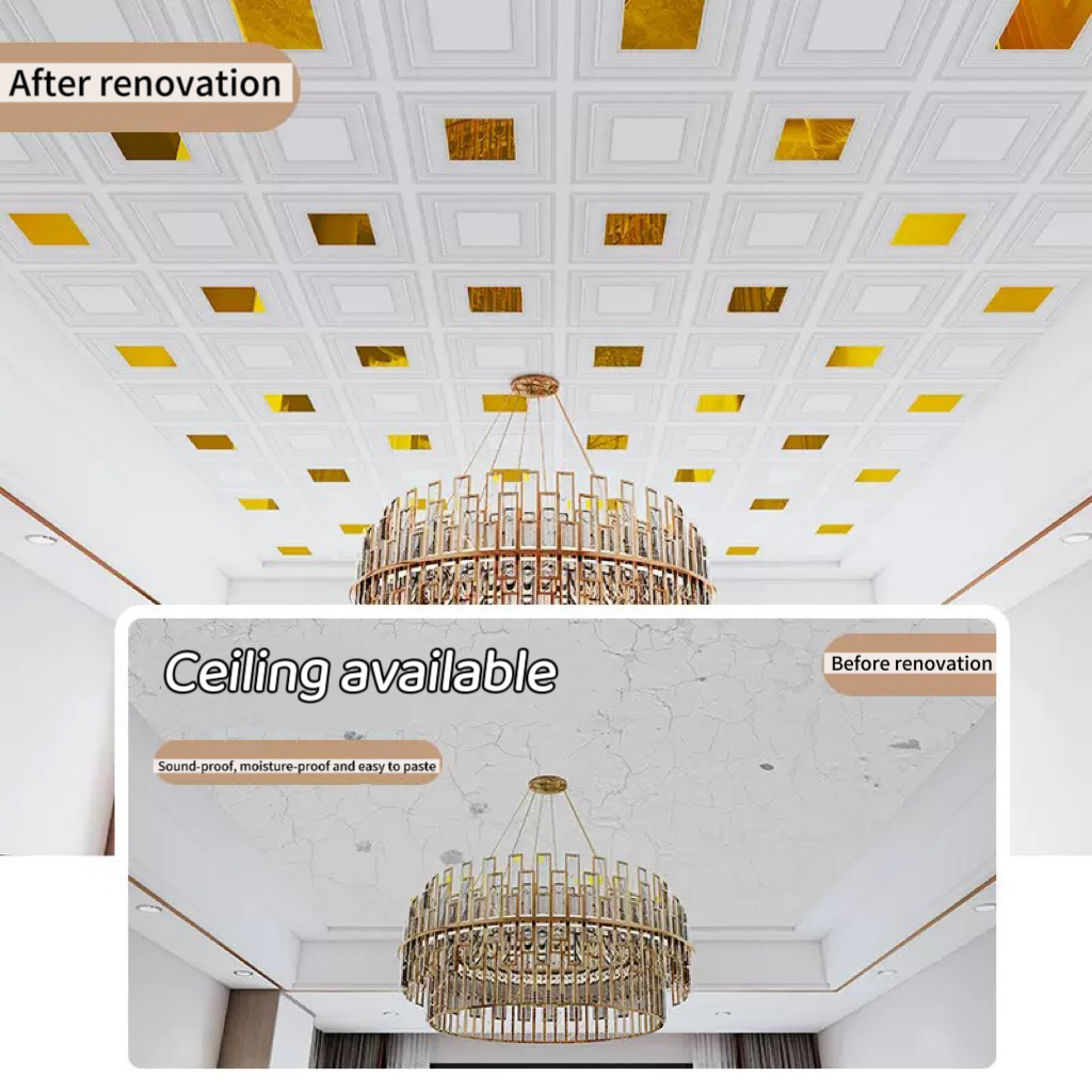 厂家直供高分子3D立体墙板三维板背景墙板阻燃防潮立体墙贴板详情13