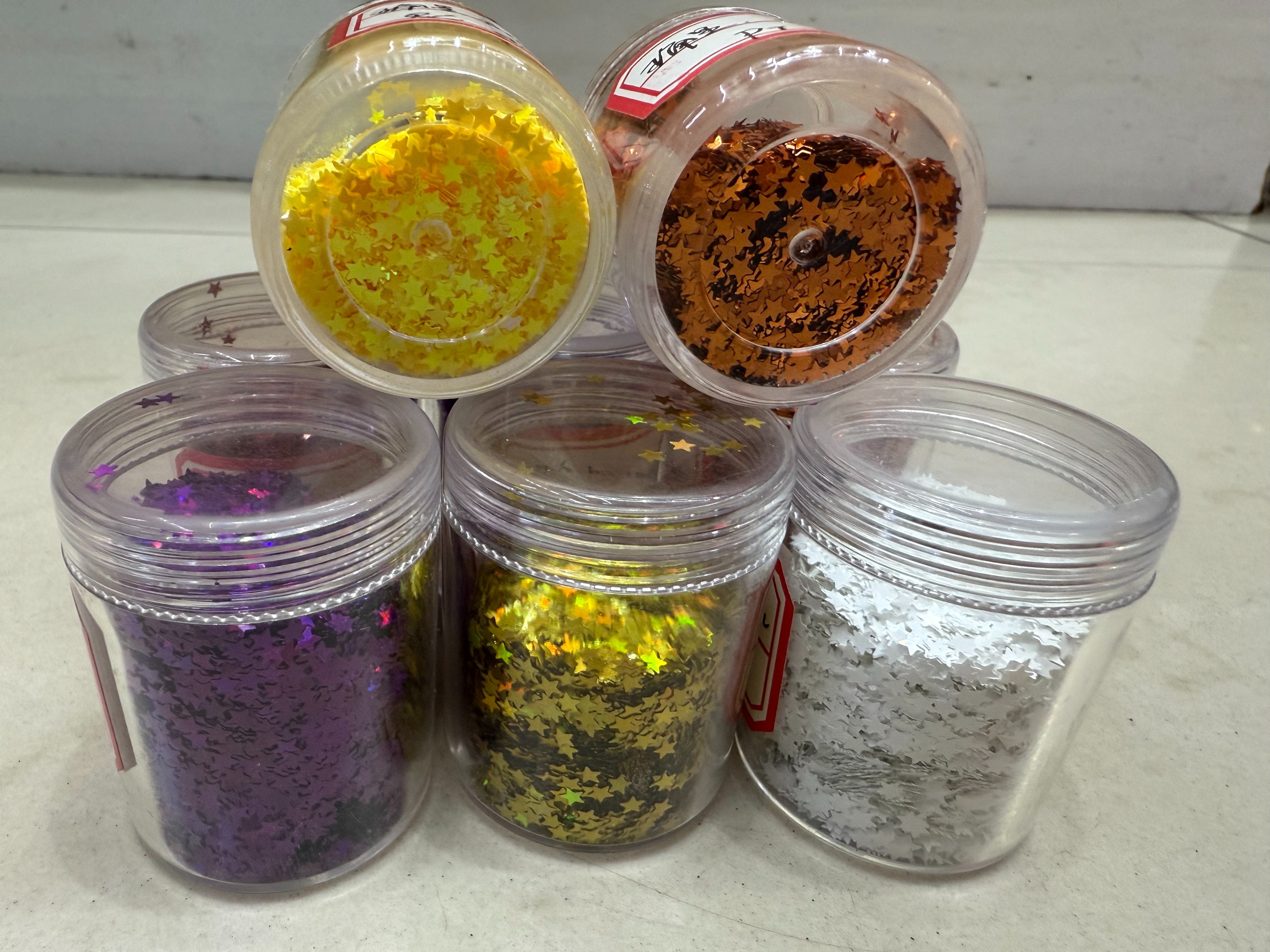 美甲超薄异型亮片亮片粉圣诞树圣诞球装饰手工闪粉亮片彩妆玩具工艺装饰