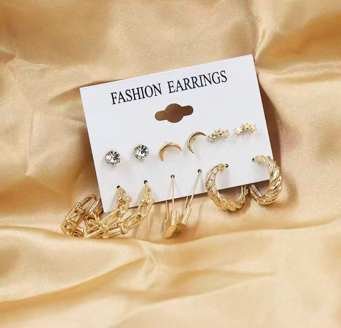 多对流行饰品耳环耳饰