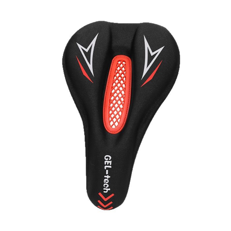 Waterproof and anti-slip silicone thickened mountain bike quick-release saddle cover, bicycle riding accessories pic 6