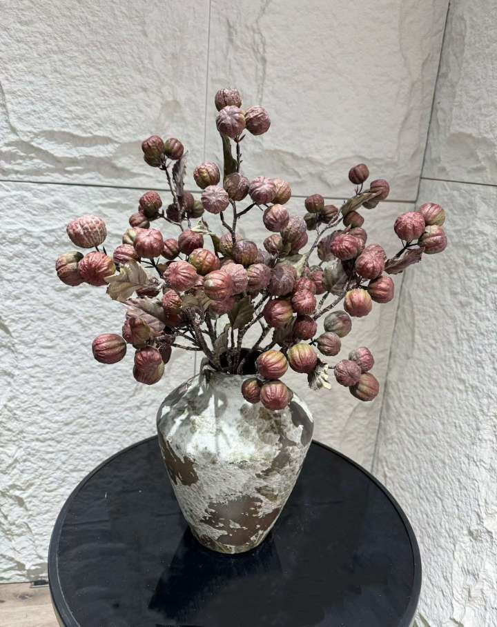 仿真工艺品春天花园塑胶花瓣仿真花硅胶人造花礼品制作，仿真花装饰橱窗详情图2