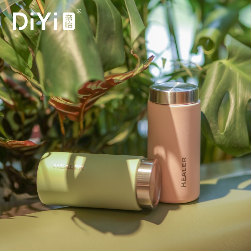 DY-BW1098 Diyi and Changzhi Cup 80ml steel cap screw on, powder-coated paint surface, six soft colors, 316 medical-grade stainless steel. Super value style, a must-have for autumn and winter! Application Scenario