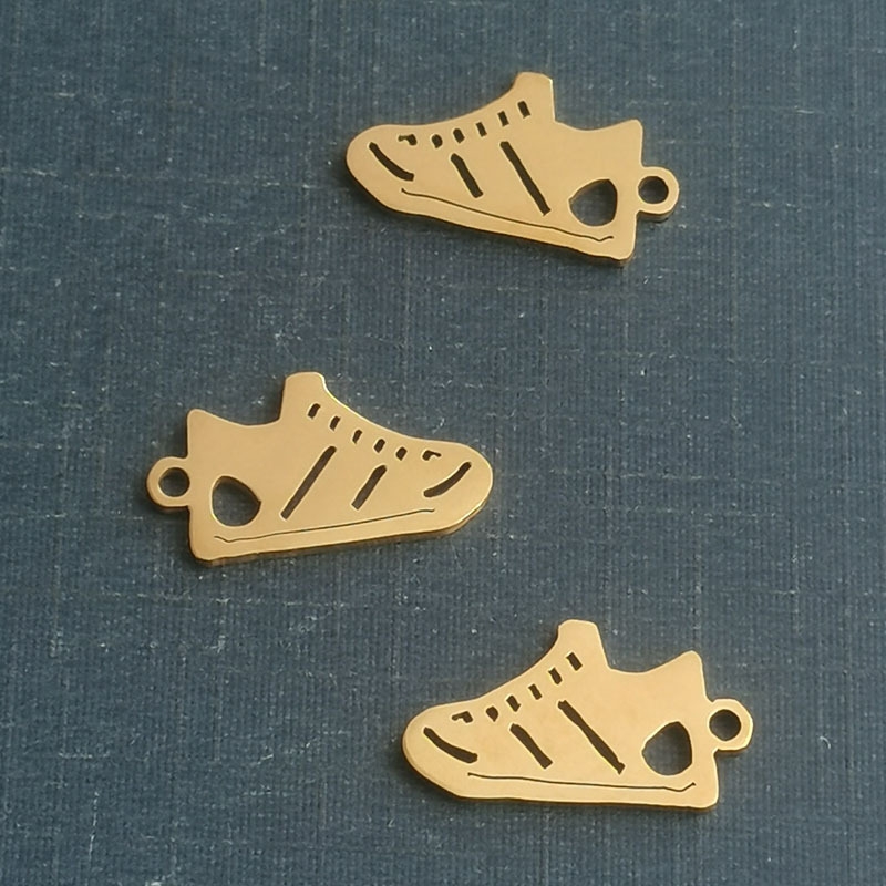 Stainless steel titanium steel pendants, bracelets, jewelry accessories, connectors, rackets, sun spiders do not rust or fade detail image 10