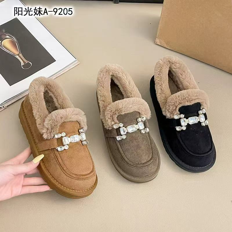 阳光妹A-9208女士单鞋保暖鞋女士单鞋