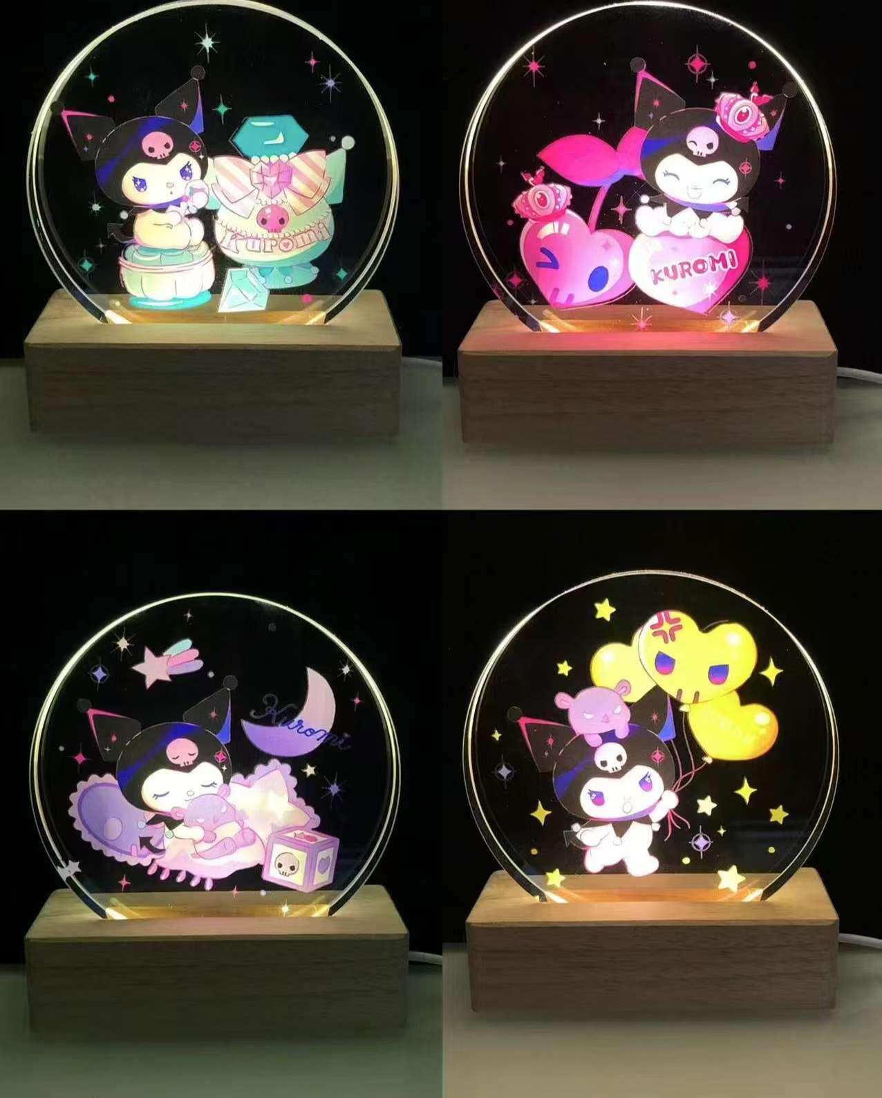 厂家直销 USB小夜灯 图案可以定制 生日礼物 情人节礼品