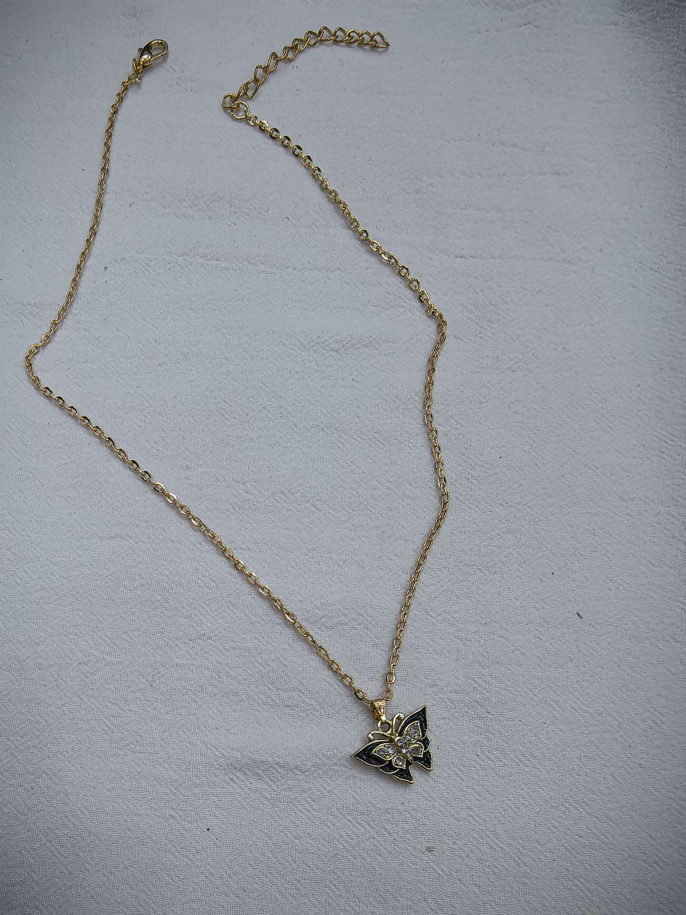 时尚合金项链珍珠水钻瓜链项饰品简约百搭女款首饰品项链详情图4