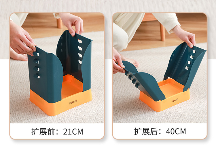 垃圾桶家用扩展垃圾桶厨房卫生间九档开合可调节百货日用品爆款热销详情6