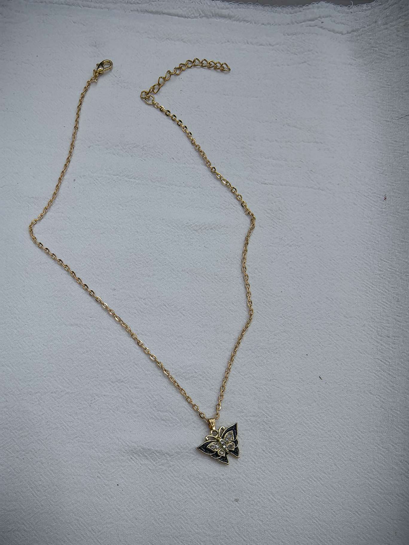 时尚合金项链珍珠水钻瓜链项饰品简约百搭女款首饰品项链详情图6