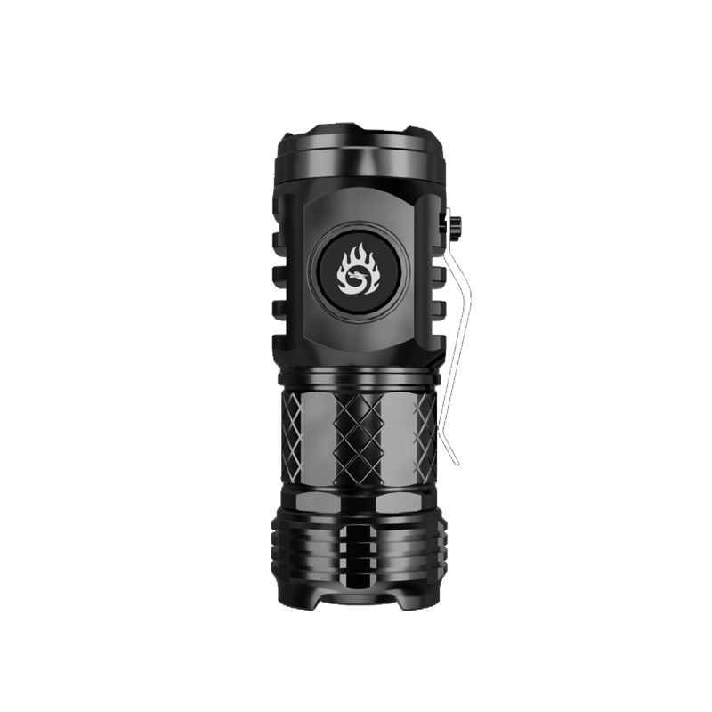 New high-intensity three-eyed monster flashlight with high-brightness wick, a portable and multi-functional outdoor LED flashlight for home use pic 8