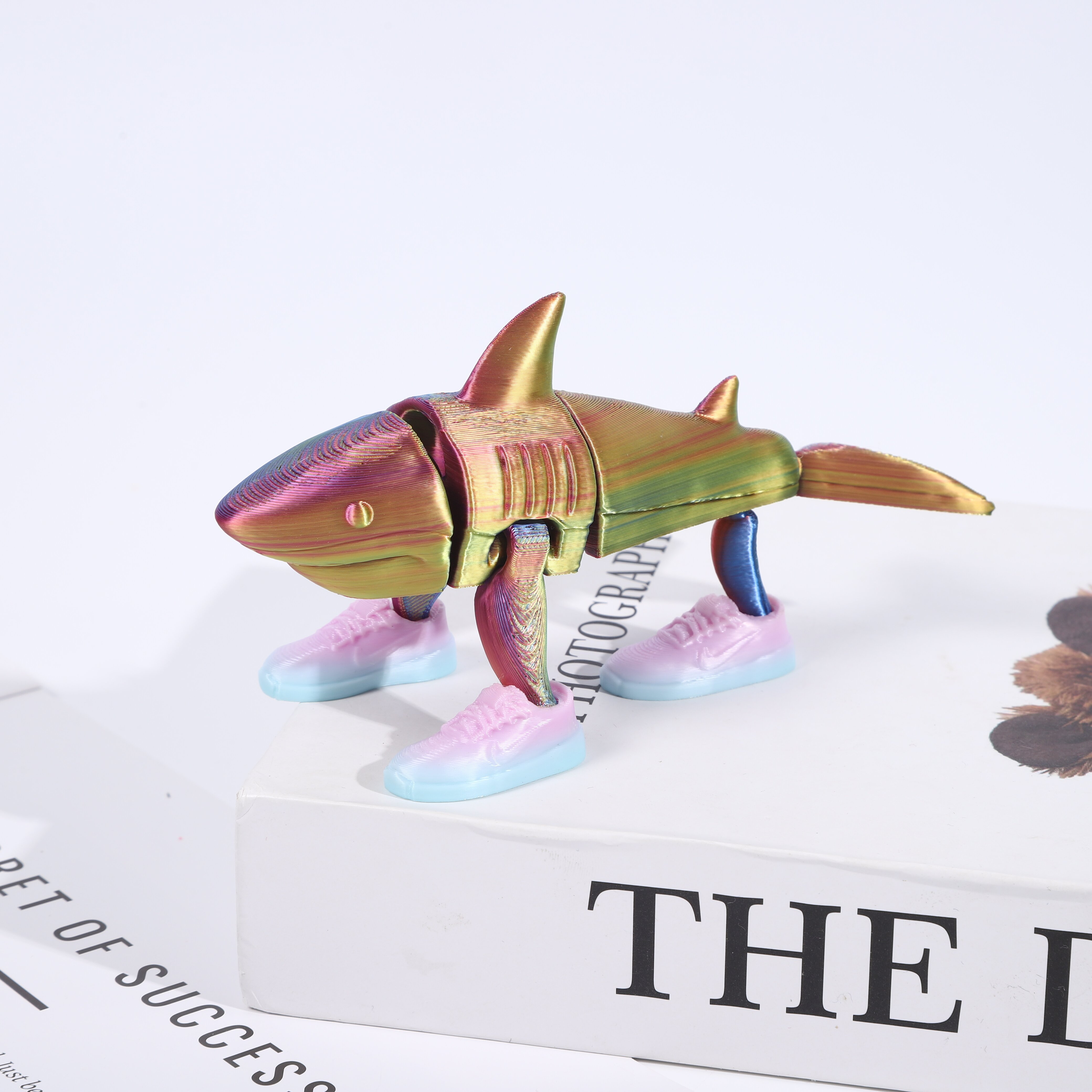 3D printed toy shark details Picture