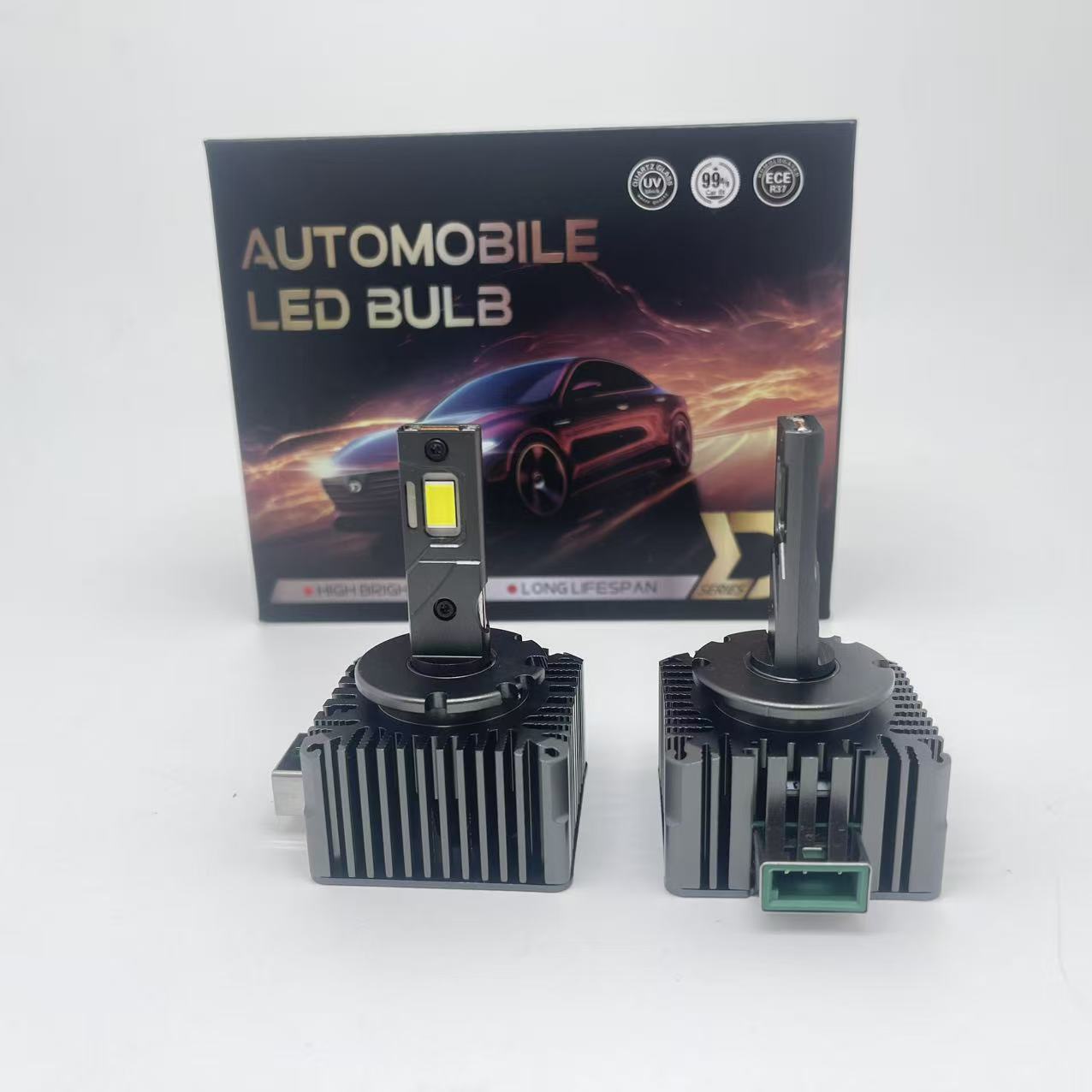 High-brightness and high-power automotive led lights D1S, D2S, D3S high beams, 65W spotlights, D5S, D8S headlights Item Picture