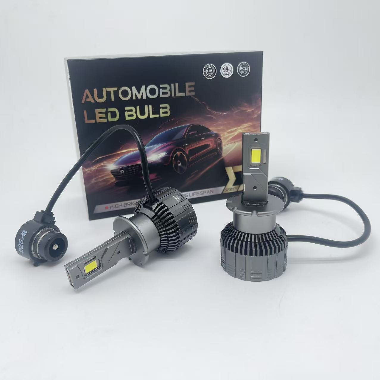 High-brightness and high-power automotive led lights D1S, D2S, D3S high beams, 65W spotlights, D5S, D8S headlights details Picture