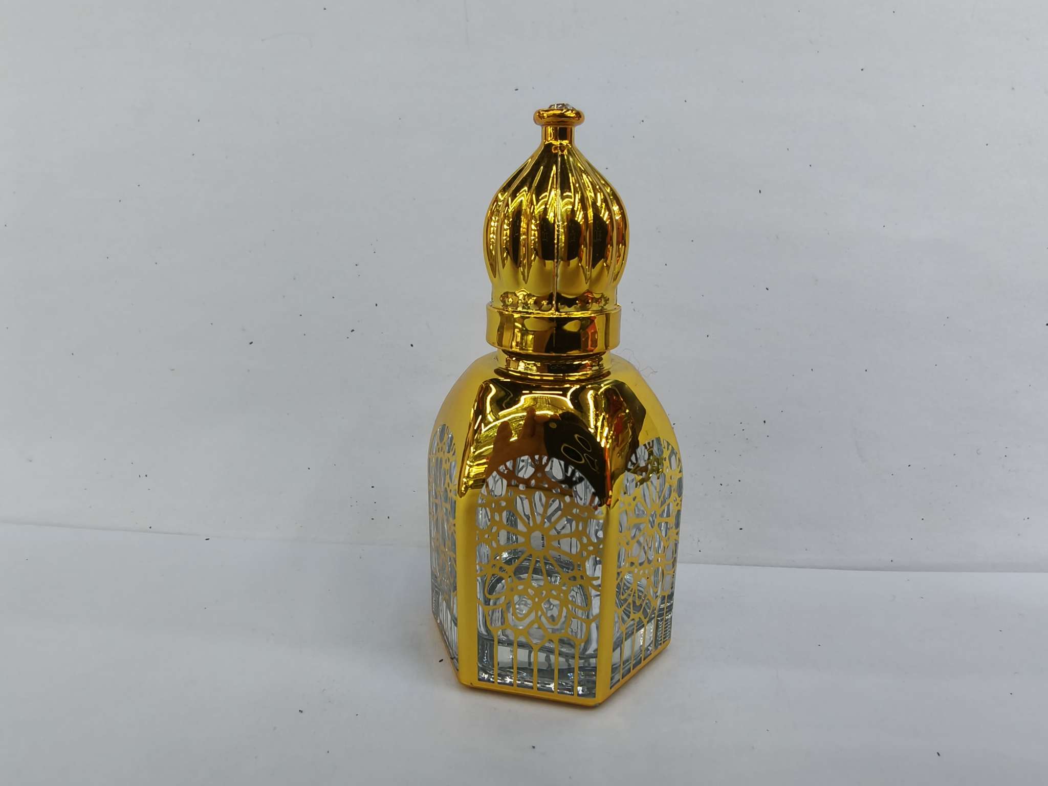 工艺品礼品玻璃弹珠16mm透明玻璃罩玻璃瓶琉璃佛像简约工艺品收藏摆件精油瓶玻璃瓶